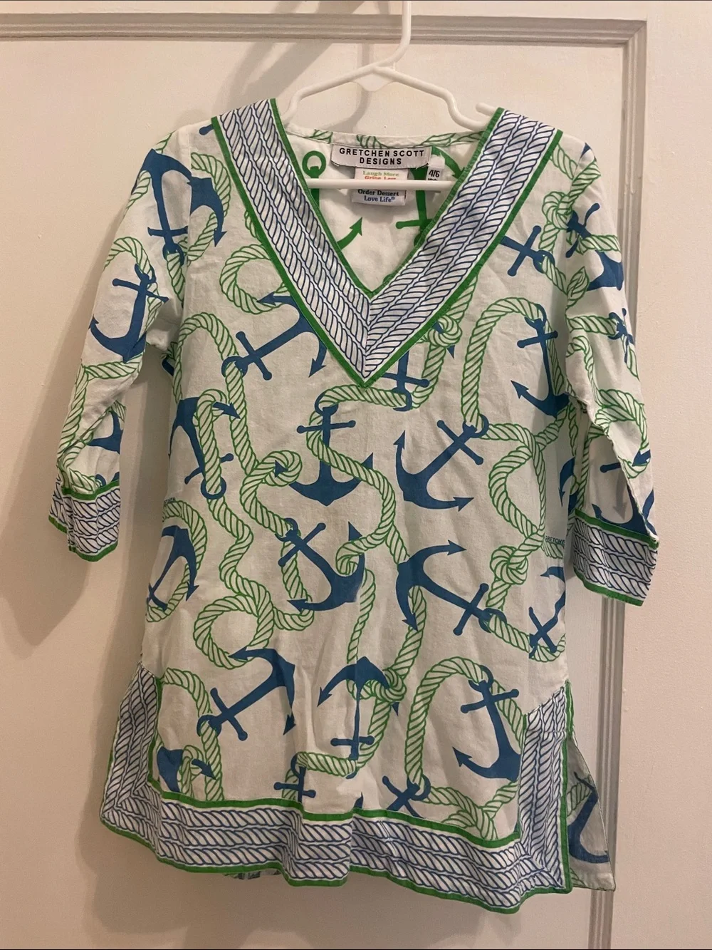 Gretchen Scott Girls Tunic Dress Cotton Bundle sizes 2, 4, 6